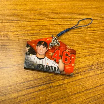 사무라이 재팬 에마 키링 스트랩 후지히라 쇼마 라쿠텐 이글스