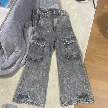 CLEL 카고 데님 팬츠 XS