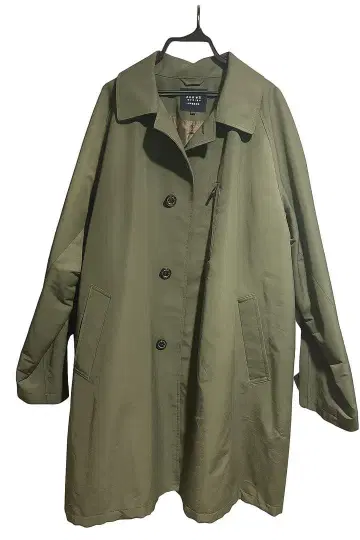 [컨디션 최상] BEAMS 스텐카라 코트 카키 M