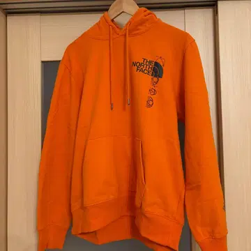 THE NORTH FACE 오렌지 후드티