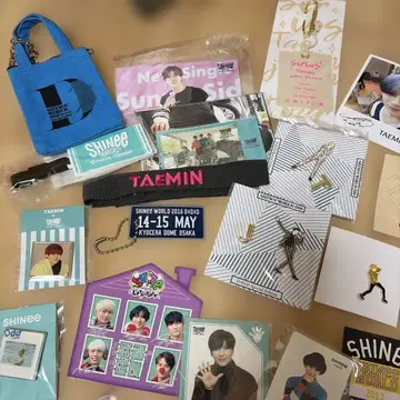 SHINee 태민 투어 굿즈 여러 가지