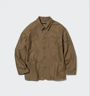 UNIQLO 유틸리티 자켓 브라운 S