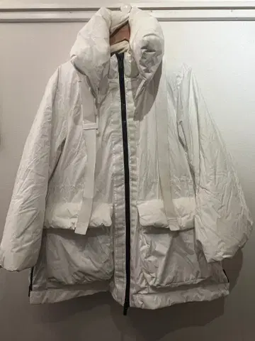 [중고] +J 남성용 화이트 다운 자켓 XL