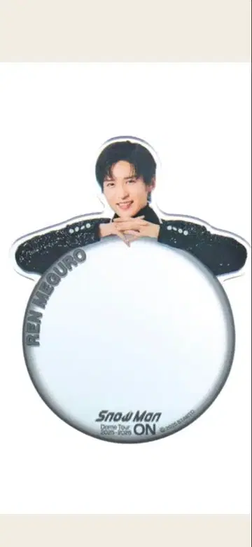 SnowMan ON 거울 스티커 메구로 렌 2세트