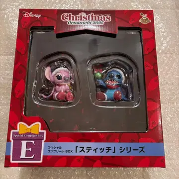 [ 박스 있음 ] 디즈니 크리스마스 오너먼트 복권 스티치 컴플리트 BOX