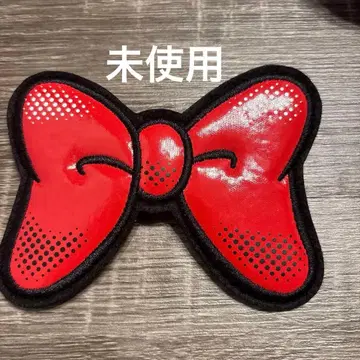 디즈니 빨간색 리본형 헤어 액세서리