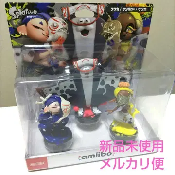 Splatoon3 삼합회 amiibo 후우카 우츠호 만타로 모동숲