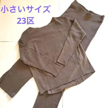 작은 사이즈 23구 니트 셋업 풀오버 팬츠 32 5호