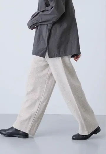 카구레 더블 페이스 이지 팬츠 오트밀