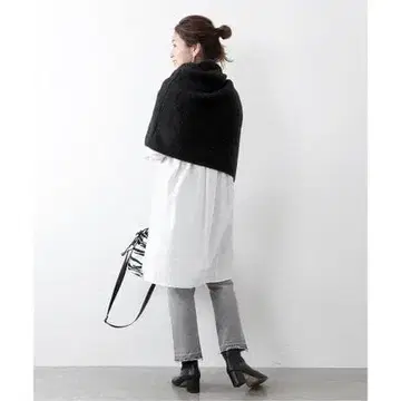 2020AW JOURNAL STANDARD 울 넥워머 블랙