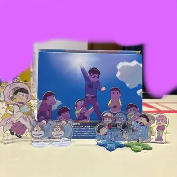 오소마츠 6쌍둥이 영화 DVD 아크릴 스탠드 세트