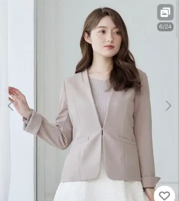 12twelve agenda 노카라 자켓 스트레치 소재