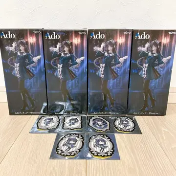 Ado 라운드 원 Winterver. 4개 스티커 포함