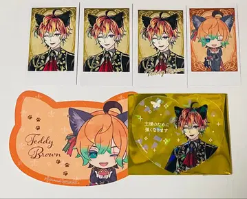 악마 집사와 검은 고양이 아쿠네코 테디 난자타운 사인 포함