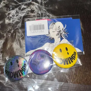 RADWIMPS 캔뱃지 스티커 세트