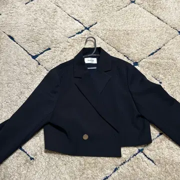 네이비 테일러드 자켓