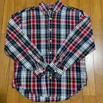 랄프 로렌 셔츠 여성용 M 체크