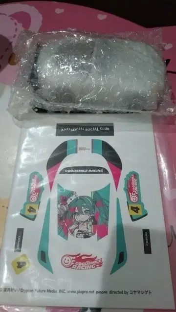 넨도로이드 레이싱 미쿠 레이싱카만