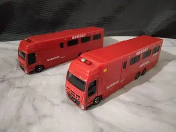 롱 토미카 거점 기능 형성차 토미카샵 오리지널 오사카시 소방국 세트