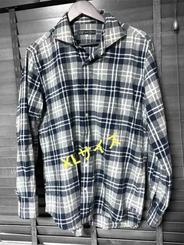 B:MING by BEAMS 플란넬 셔츠 XL 체크 빔즈