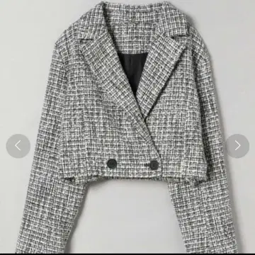 JEANASIS 트위드 패턴 자켓