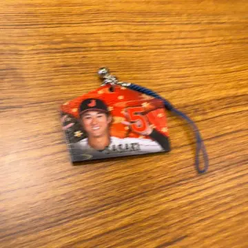 사무라이 재팬 에마 키링 스트랩 사사키 타이 히로시마 카프