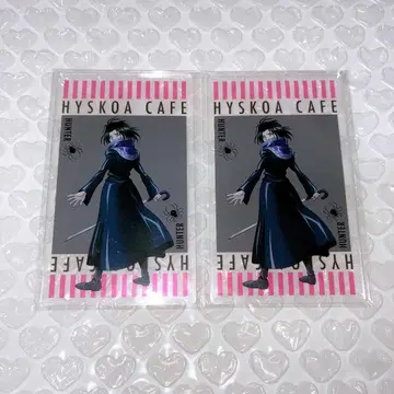 HUNTER x HUNTER 히소카페 페이탄 아크릴 카드