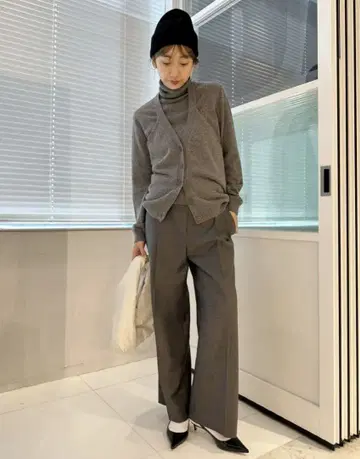 Plage WO/CA 홀터넥 니트 베스트