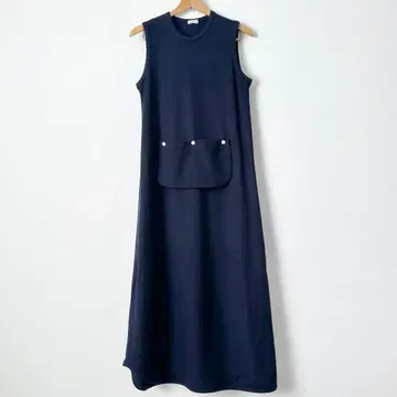 Bulle de savon 울 100% 맥시 길이 원피스