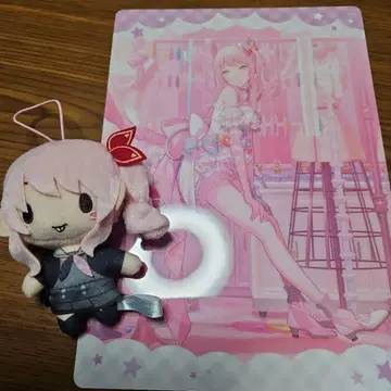 25시 미즈키 봉제 인형 책받침 프로세카