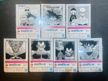 제일복권 드래곤볼 G상 코믹스 클리어 파일 7매 세트 2