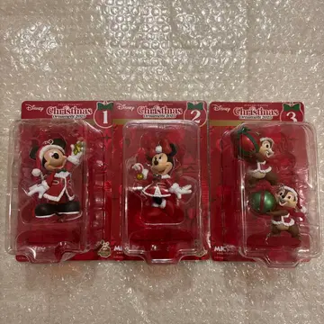 디즈니 크리스마스 오너먼트 복권 미키 미니 칩&데일