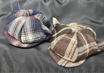 [ 미사용 새상품 ] 10cm 인형 고양이 귀 베레모