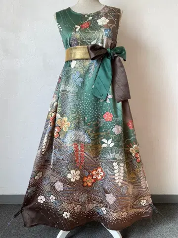 3218 기모노 리메이크 드레스 원피스