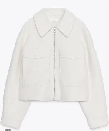 ZARA 부클레 포켓 자켓 2025AW 신상