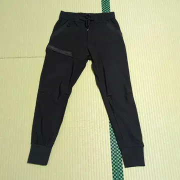 도라이치 블랙 조거 팬츠 속기모 방한 작업옷