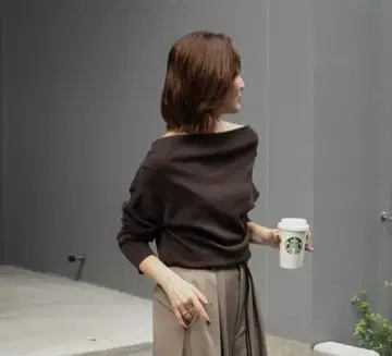 COCODEAL 드레이프 니트