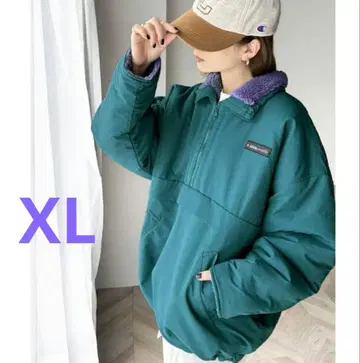 [ 새상품급 ] Java 리버서블 하프 지퍼 플리스 자켓 XL 사이즈