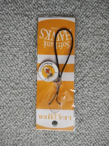 [ 미개봉 레어 ] 후쿠오카 소프트뱅크 호크스 가죽 스트랩