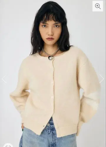 moussy GLITTER 2WAY 니트탑