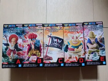무료배송 원피스 월드 컬렉터블 피규어 -엘바프- 전 5종 세트