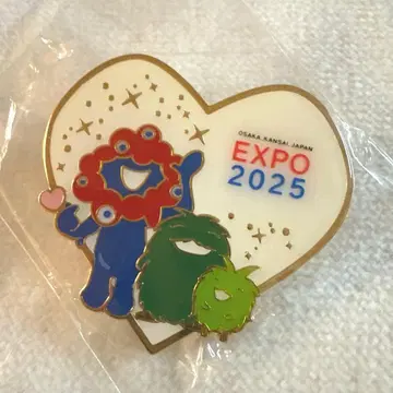 세일 12:00까지! 미야쿠미야쿠 모리조 키코로 핀 배지 만박 하트