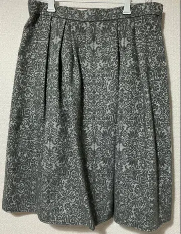 내추럴 뷰티 NATURAL BEAUTY 꽃무늬  플레어