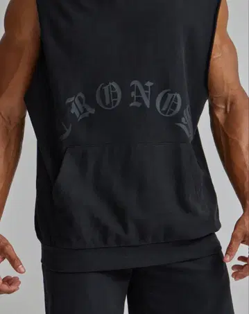 CRONOS BLACK LETTER LOGO HOODIE