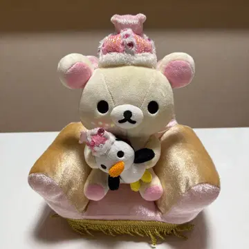 산엑스 코리락쿠마 대리락쿠마전 한정판 소파 포함 봉제 인형