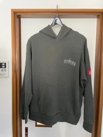 Manhattan Portage 그린 후드티 M