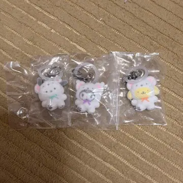 메지루시 액세서리 산리오 캐릭터즈 후와후와 스노우 3세트