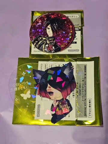 악마 집사 아쿠네코 난자타운 미니게임 캔뱃지 유한 A