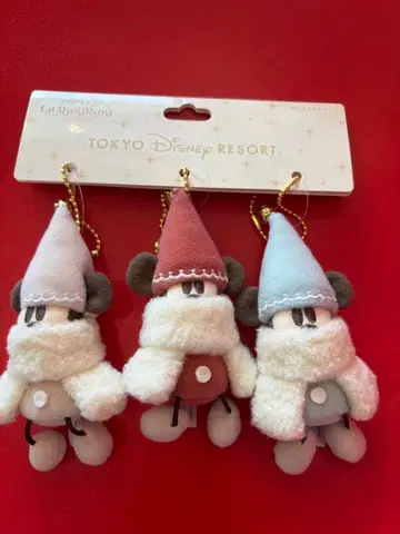 디즈니 크리스마스 한정판 굿즈 릴린린 봉제 인형 참