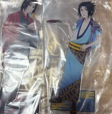 NARUTO 니지겐노모리 빅 아크릴 스탠드 세트 이타치 사스케